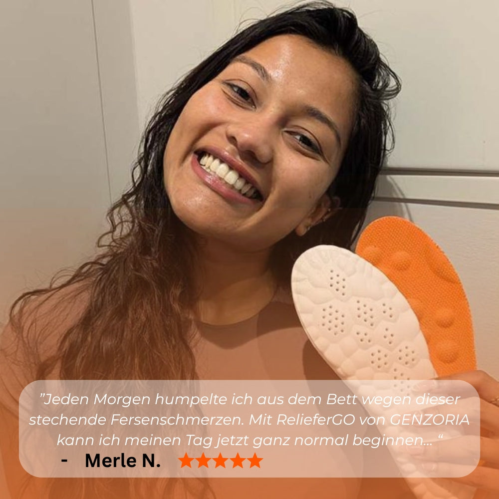 RelieferGO™ Massage Einlegesohlen